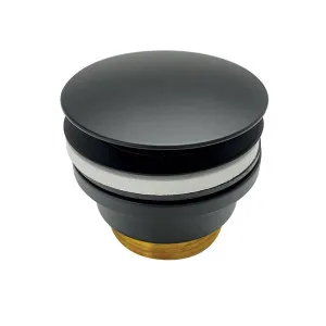 Victoria + Albert Pop Up Basin Waste - Matte Black K-25-BK by Victoria + Albert, a Traps & Wastes for sale on Style Sourcebook