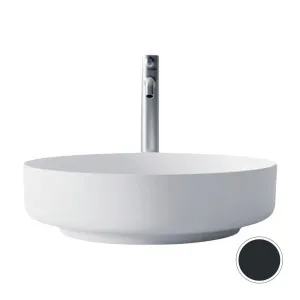 Studio Bagno Form Circle Bench Basin - Matte Black FRM45-MB FRM45MB by Studio Bagno, a Basins for sale on Style Sourcebook