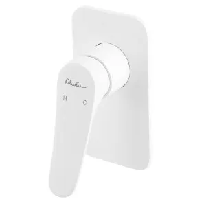 Oliveri Verona Wall Mixer - White VA303507WH by Oliveri, a Showers for sale on Style Sourcebook