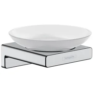 Hansgrohe Addstoris Soap Dish Chrome 41746000 by Hansgrohe, a Bathroom Accessories for sale on Style Sourcebook