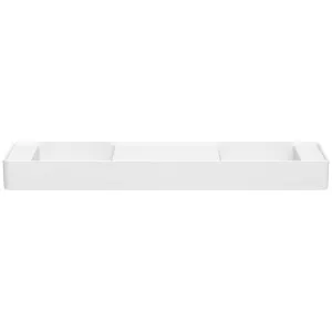 Omvivo MOD Compact 1200 Wall Hung Double Basin 2TH Matte White MOVSS1200DB-2TH by Omvivo, a Basins for sale on Style Sourcebook