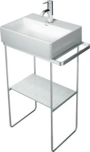Duravit DuraSquare Freestanding Metal Console for Basin 0031091000-P by Duravit, a Vanities for sale on Style Sourcebook
