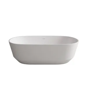 Studio Bagno Decus Freestanding Bath - Semi Gloss White DEC007SGW by Studio Bagno, a Bathtubs for sale on Style Sourcebook