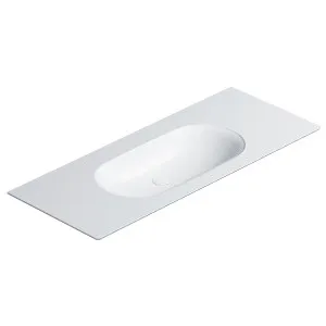 Catalano Horizon 125x50 Wall Hung Basin - Matte White 1125HZBM-Z3442-2 by Catalano, a Basins for sale on Style Sourcebook
