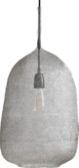 Atmosphere DAilleurs Kute Pendants 103 Pendant Shade Steel Silver - 103STEELSI by Atmosphere DAilleurs, a Decor for sale on Style Sourcebook