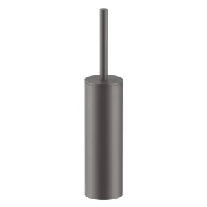 Fantini Young Wall Mount Toilet Brush Holder - Matte Gun Metal PVD 96P57646 by Fantini, a Bathroom Accessories for sale on Style Sourcebook