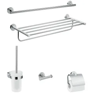 Hansgrohe Logis Universal Extended Set 5-in-1 Chrome 41728000 by Hansgrohe, a Bathroom Accessories for sale on Style Sourcebook