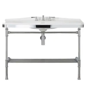 Victoria + Albert Metallo 114 Washstand with 1 Tap Hole MET1141THPC by Victoria + Albert, a Vanities for sale on Style Sourcebook