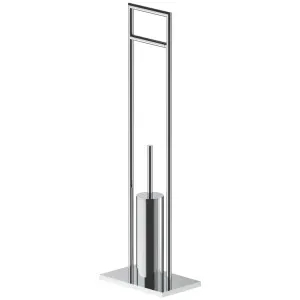 Fantini Young Freestanding Paper Holder & Brush - Chrome 96027657 by Fantini, a Bathroom Accessories for sale on Style Sourcebook