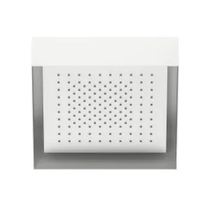Fantini Acquafit Square Ceiling Shower with Frame & Dream Light - Matte White 7929K001 by Fantini, a Showers for sale on Style Sourcebook