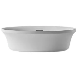 Claybrook Flute Oval Countertop Basin - Star White H45321-SW-01-HH by Claybrook, a Basins for sale on Style Sourcebook
