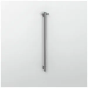 Rogerseller Tonic 900 Vertical Heated Towel Rail with Hook - Graphite 3435005605 by Rogerseller, a Towel Rails for sale on Style Sourcebook