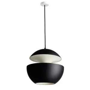 DCW Editions Here Comes The Sun 350 Pendant Light - Black and White HCS350BLWH by DCW Editions, a Lighting for sale on Style Sourcebook