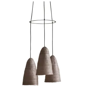 Pinch Beata 3 Cluster Pendant Light - Nutmeg PI-PL-BE-3CLU-NUT by Pinch, a Lighting for sale on Style Sourcebook