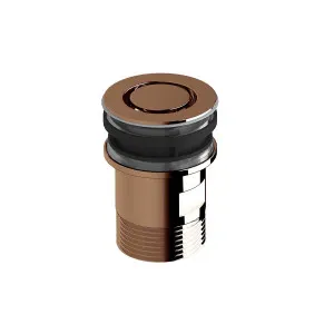 Sussex Taps Basin Plug and Waste LUXPVD® Brushed Silk Rose Gold SXBNPW-66 by Sussex Taps, a Traps & Wastes for sale on Style Sourcebook