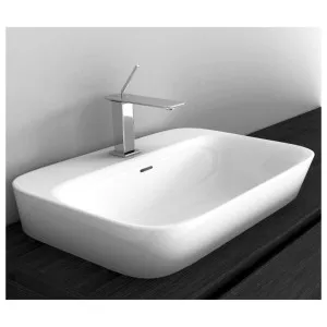 Studio Bagno Soul 4 Bench Basin with No Tap Hole - Gloss White SOL14-0 SOL14/0 by Studio Bagno, a Basins for sale on Style Sourcebook