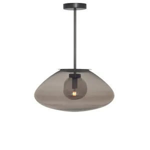 CTO Lighting Petra Small Pendant Light - Bronze and Smoked Glass PETPESBZSGSG by CTO Lighting, a Lighting for sale on Style Sourcebook