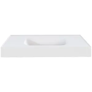 Omvivo Mia 900 Wall Hung or Countertop Basin 0TH Matte White MIAVSS900-0TH by Omvivo, a Basins for sale on Style Sourcebook