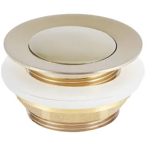 Oliveri Pop-Up Bath Waste - Classic Gold ACC-PUW-B-CG by Oliveri, a Traps & Wastes for sale on Style Sourcebook