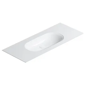 Catalano Horizon 125x50 Wall Hung Basin - Gloss White 1125HZ00-Z3442-2 by Catalano, a Basins for sale on Style Sourcebook