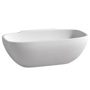 Claybrook Spatium 1700 Freestanding Bath with Overflow - Dover White H46005-DW-01-HH by Claybrook, a Bathtubs for sale on Style Sourcebook