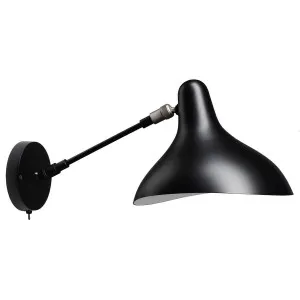 DCW Editions Mantis Sconce Wall Lamp with Switch - Black BS5BLSW by DCW Editions, a Lighting for sale on Style Sourcebook