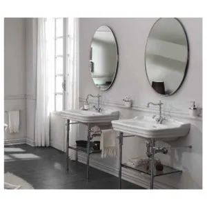 Studio Bagno Impero 100 Console Basin with 3 Tap Holes - Gloss White IMP100CON-3 IMP100CON3 by Studio Bagno, a Vanities for sale on Style Sourcebook