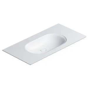 Catalano Horizon 100x50 Wall Hung Basin - Matte White 1100HZBM-Z3442 by Catalano, a Basins for sale on Style Sourcebook