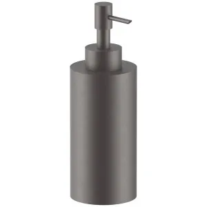 Fantini Young Wall Mounted Liquid Soap Dispenser - Matte Gun Metal PVD 96P57671 by Fantini, a Bathroom Accessories for sale on Style Sourcebook