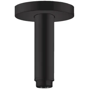 Hansgrohe 10cm Ceiling Connector S - Matte Black 27393670 by Hansgrohe, a Showers for sale on Style Sourcebook