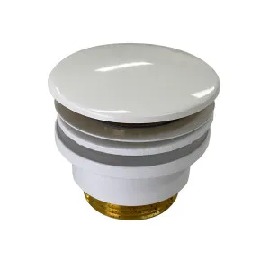 Victoria + Albert Kit 25 Basin Waste - Gloss White K25SW by Victoria + Albert, a Traps & Wastes for sale on Style Sourcebook