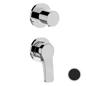 AboutWater AL/23 Wall Diverter Mixer Matte Black - 2613B481B-4400M585A by AboutWater, a Showers for sale on Style Sourcebook