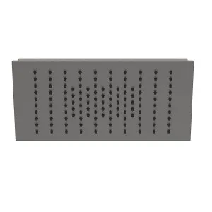 Fantini Acquafit Square Ceiling Shower - Matte Gun Metal PVD 79P5K052 by Fantini, a Showers for sale on Style Sourcebook
