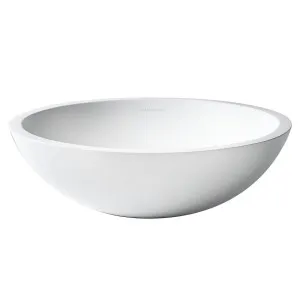 Claybrook Luna Countertop Basin - Dover White H47033-DW-01-HH by Claybrook, a Basins for sale on Style Sourcebook