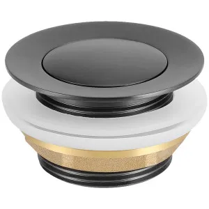 Oliveri Pop-Up Bath Waste - Gunmetal ACC-PUW-B-GM by Oliveri, a Traps & Wastes for sale on Style Sourcebook