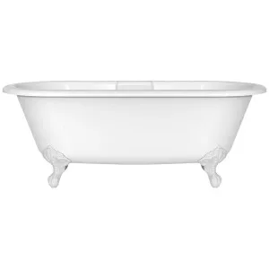 Victoria + Albert Cheshire Clawfoot Freestanding Bath - Gloss White with White Quarrycast Feet CHENSWNOFTCHESW by Victoria + Albert, a Bathtubs for sale on Style Sourcebook