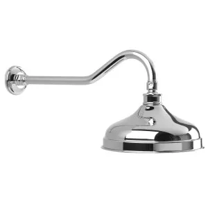 Astra Walker Olde English Wall Mounted Shower Arm and 200mm Ball Joint Rose Chrome A5111V2A00 by Astra Walker, a Showers for sale on Style Sourcebook