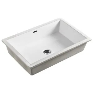 Oliveri Oslo Rectangle Undermount Basin - No Tap Hole OS542AB by Oliveri, a Basins for sale on Style Sourcebook
