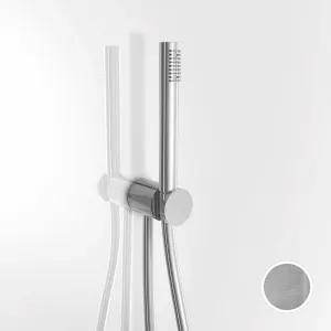 AboutWater (Boffi & Fantini) Brushed Stainless Steel Fukasawa Handshower with Integrated Wall Union - 3295581 by AboutWater, a Showers for sale on Style Sourcebook