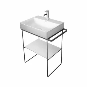 Duravit DuraSquare Freestanding Metal Console for Basin 0031014600-P by Duravit, a Vanities for sale on Style Sourcebook