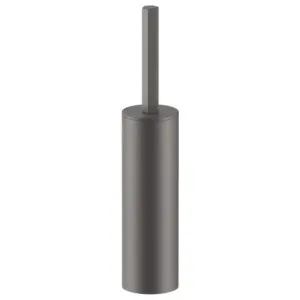 Fantini Venezia Floor Mount Toilet Brush Holder - Matte Gun Metal 94P57821 by Fantini, a Bathroom Accessories for sale on Style Sourcebook