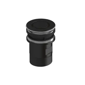 Sussex Taps Basin Plug and Waste LUXPVD® Matte Opium Black SXBNPW-58 by Sussex Taps, a Traps & Wastes for sale on Style Sourcebook