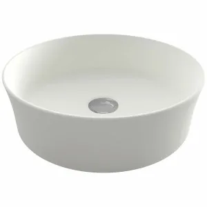 Turner Hastings Fino Round 382 Fine Fireclay Above Counter Basin Matte White FI3821CTB-MW by Turner Hastings, a Basins for sale on Style Sourcebook