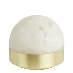 CTO Lighting Lucid 300 Table - Alabaster and Brass LUCTA3HASB by CTO Lighting, a Lighting for sale on Style Sourcebook