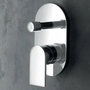 Fantini Mare Wall Mixer with Diverter - Chrome 328402 by Fantini, a Showers for sale on Style Sourcebook