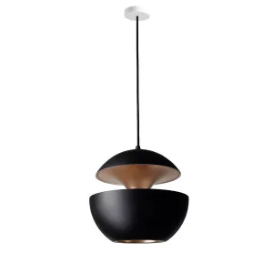 DCW Editions Here Comes The Sun 250 Pendant Light - Black and Copper HCS250BLCOP by DCW Editions, a Lighting for sale on Style Sourcebook