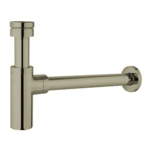 Studio Bagno Bottle Trap - Brushed Nickel BT001BN by Studio Bagno, a Traps & Wastes for sale on Style Sourcebook