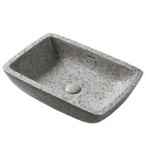 Claybrook Mini Skye Countertop Basin - Gravel Terrazzo H33128-GR-01-H by Claybrook, a Basins for sale on Style Sourcebook