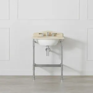 Victoria + Albert Milos 61 Biscuit Washstand NT VA012-N-61BT by Victoria + Albert, a Vanities for sale on Style Sourcebook