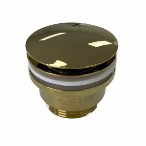 Victoria + Albert Pop Up Basin Waste Brass K-25-PB by Victoria + Albert, a Traps & Wastes for sale on Style Sourcebook